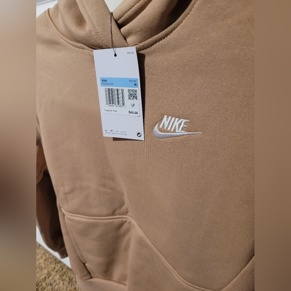 SET***** Nike Kids Beige Hoodie And Joggers SET - Picture 7 of 12